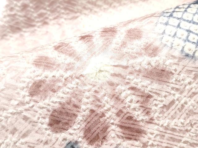 平和屋着物○名門 藤娘きぬたや・総絞り 全通柄 九