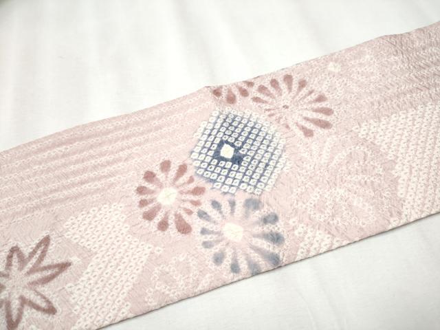 平和屋着物○名門 藤娘きぬたや・総絞り 全通柄 九