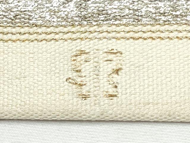 平和屋着物●西陣 川島織物 九寸名古屋帯 枝花文 金銀糸 正絹 逸品 CABA4887hy