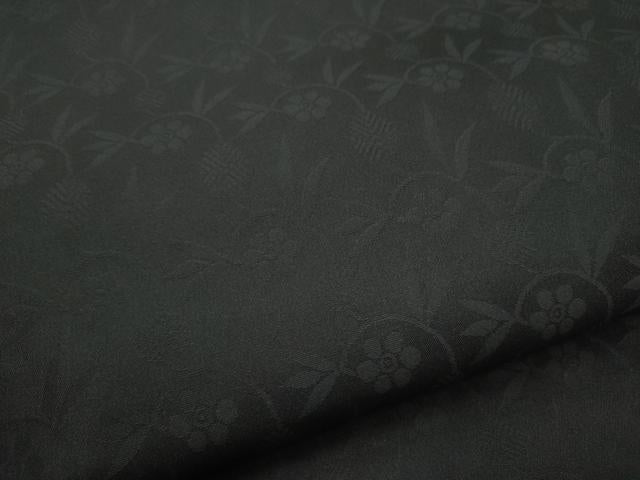 平和屋着物●両面　六通柄袋帯　幾何学文様　正絹　逸品　CABA4922hy
