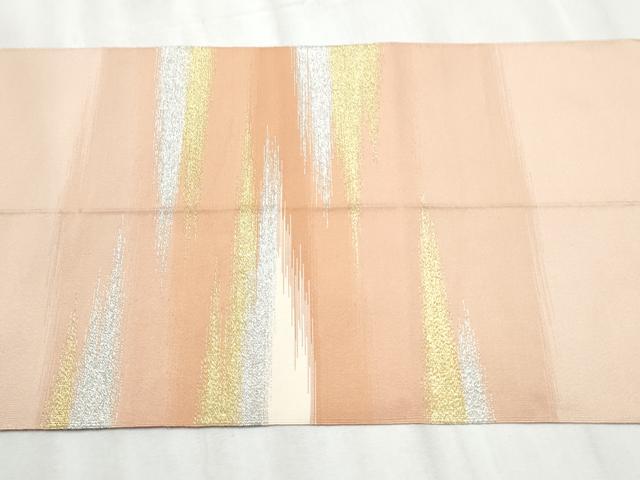 平和屋着物○爪掻き本綴れ 八寸名古屋帯 雲重ね霞文