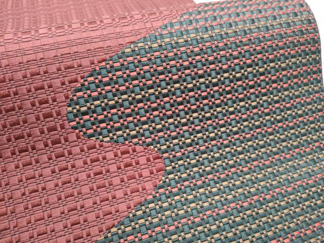 平和屋着物●本場筑前博多織 八寸名古屋帯 流水文 正絹 逸品 CABA5055hy