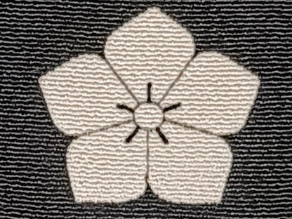 平和屋着物■豪華黒留袖 作家物 駒刺繍 飛鶴吉祥花文 暈し染め 金彩 正絹 逸品 CABA5554xi