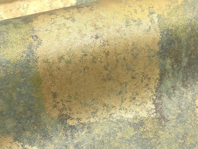 平和屋着物▼六通柄袋帯 色紙重ね文 金彩 引箔 正絹 逸品 CABA5604ak