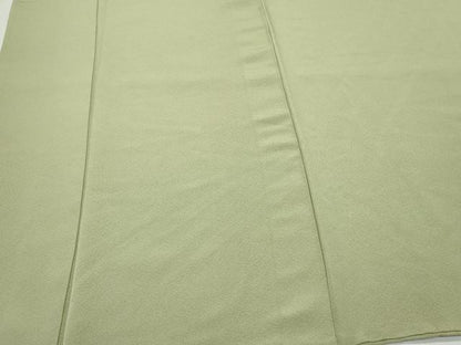 平和屋着物●上質な色無地　利休茶色　正絹　逸品　CABA6013vf