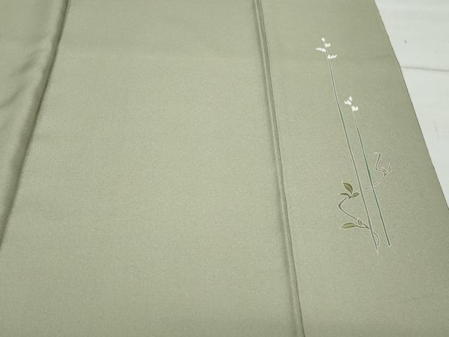 平和屋着物●訪問着 ふくれ織 雪輪草花文 暈し染め 正絹 逸品 CABA6045vf