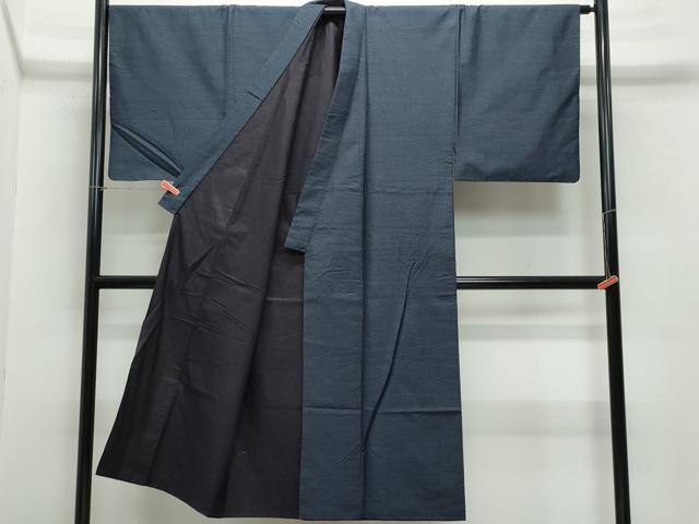 平和屋着物●男性 本場大島紬 吉祥文 正絹 逸品 CABA6095vf