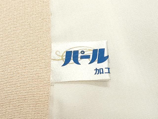 平和屋着物●銀座きしや　訪問着　駒刺繍　流水扇面松花文　金彩　正絹　逸品　CABA6102vf
