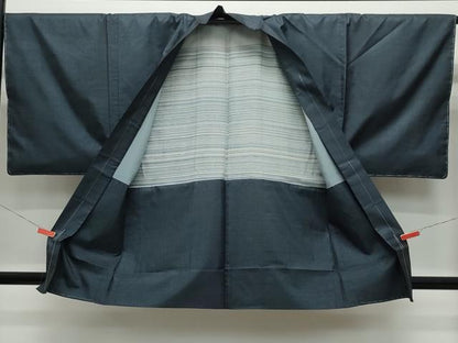 平和屋着物●男性 本場大島紬 アンサンブル 80亀甲 総詰め 正絹 逸品 CABA6111vf
