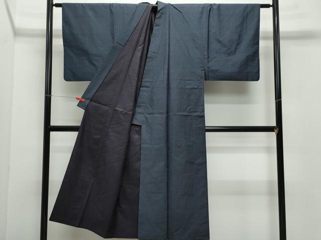 平和屋着物●男性　本場大島紬　アンサンブル　80亀甲　総詰め　正絹　逸品　CABA6113vf