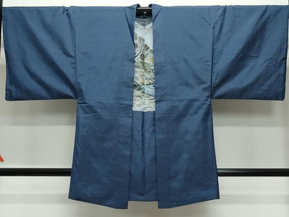 平和屋着物●男性　本場大島紬　アンサンブル　吉祥文　正絹　逸品　CABA6119vf