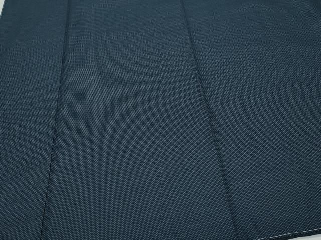 平和屋着物●男性 紬 アンサンブル 100亀甲 正絹 逸品 未使用 CABA6120vf