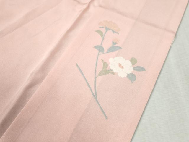 平和屋着物●訪問着　枝花文　暈し染め　金彩　正絹　逸品　CABA6167yc