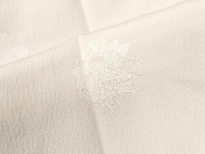平和屋着物●長襦袢　袷　花丸地紋　暈し染め　正絹　逸品　未使用　CABA6281yc