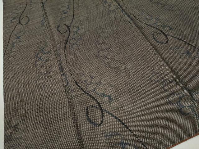 平和屋着物●本場大島紬　9マルキ　吉祥文　正絹　逸品　CABA6344yc 平和屋着物○本場大島紬 9マルキ 吉祥文 正絹 逸品 CABA6344yc