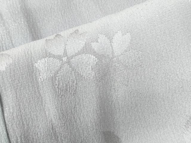 平和屋着物●長襦袢　無双仕立て　舞桜地紋　暈し染め　やまと誂製　正絹　逸品　未使用　CABA6351yc