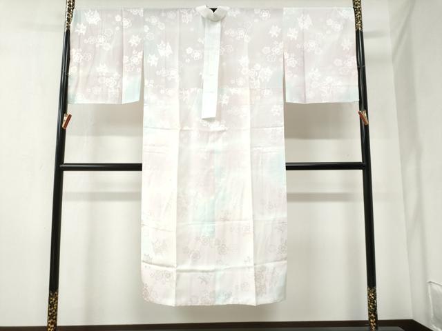 平和屋着物●長襦袢　無双仕立て　エ霞地紋　暈し染め　正絹　逸品　未使用　CABA1429gh 平和屋着物○長襦袢 無双仕立て 霞地紋 暈し染め 正絹 逸品 未使用