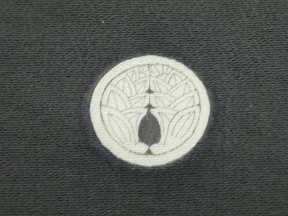 平和屋着物▼豪華黒留袖　刺繍　尾長鶏花文　暈し染め　金彩　正絹　逸品　CABA6764th