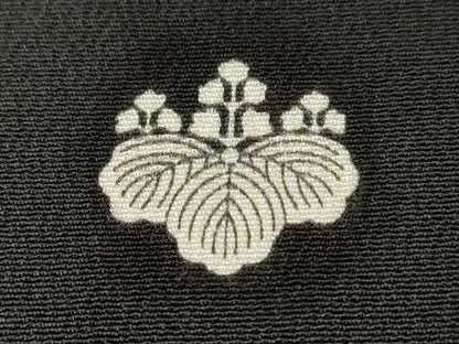 平和屋着物■豪華黒留袖　作家物　御所車花文　暈し染め　金彩　正絹　逸品　CABA7173ev