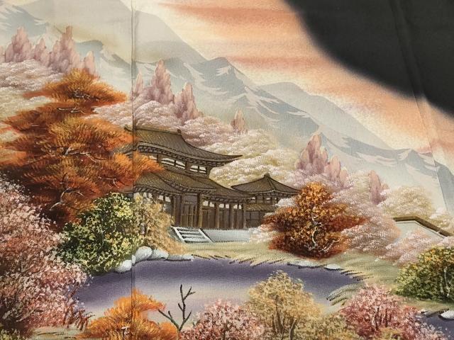 平和屋着物■豪華作家物 御所解文 暈し染め 正絹 逸品 CABA7253ev
