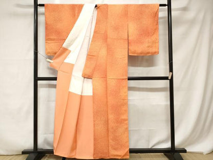 平和屋着物■上質な小紋 霞文 暈し染め 正絹 逸品 CABA7279ev