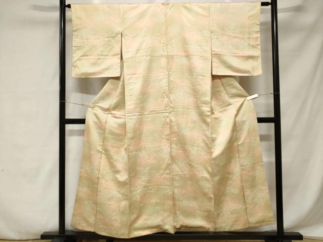 平和屋着物■上質な小紋 風景文 暈し染め 正絹 逸品 CABA7323ev