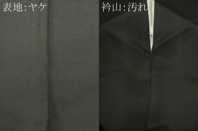 平和屋着物■豪華黒留袖 刺繍 片輪車花鳥文 金彩 正絹 逸品 CABA7414ev
