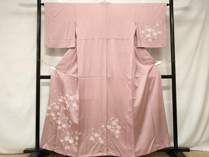 平和屋着物■訪問着 絞り 万寿菊 金彩 正絹 逸品 CABA7441ev