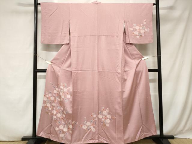 平和屋着物■訪問着 絞り 万寿菊 金彩 正絹 逸品 CABA7441ev