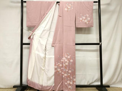 平和屋着物■訪問着 絞り 万寿菊 金彩 正絹 逸品 CABA7441ev