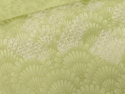 平和屋着物■訪問着 総絞り 青海波花文 正絹 逸品 CABA7458ev