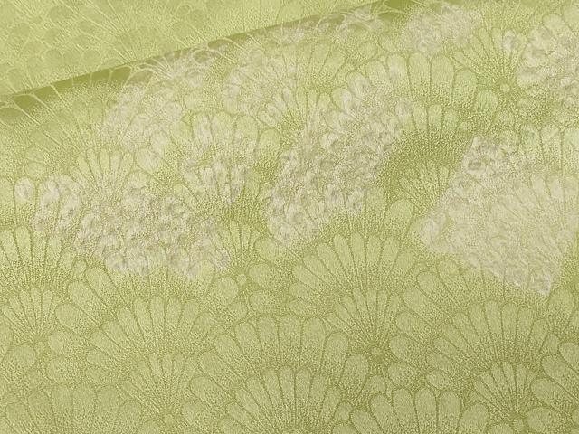 平和屋着物■訪問着 総絞り 青海波花文 正絹 逸品 CABA7458ev