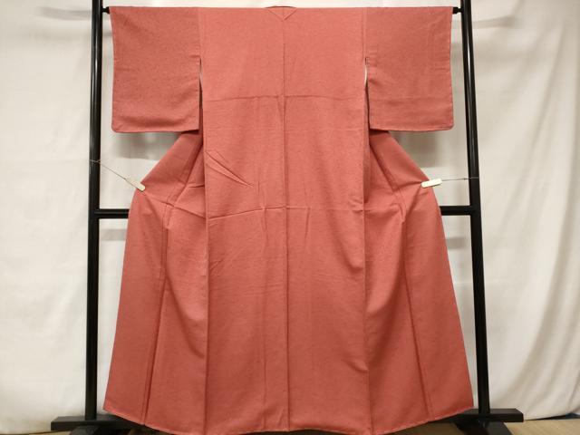 平和屋着物■上質な小紋 芝草文 正絹 逸品 未使用 CABA7468ev