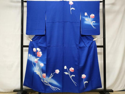 平和屋着物■訪問着 枝花文 暈し染め 正絹 逸品 CABA7476ev