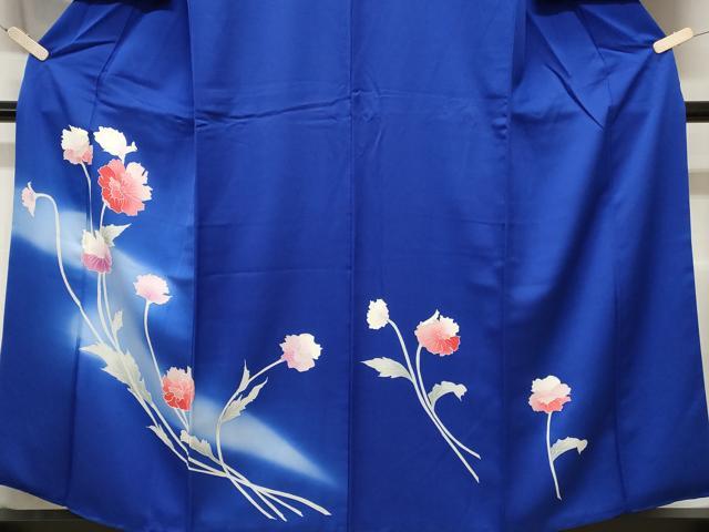 平和屋着物■訪問着 枝花文 暈し染め 正絹 逸品 CABA7476ev