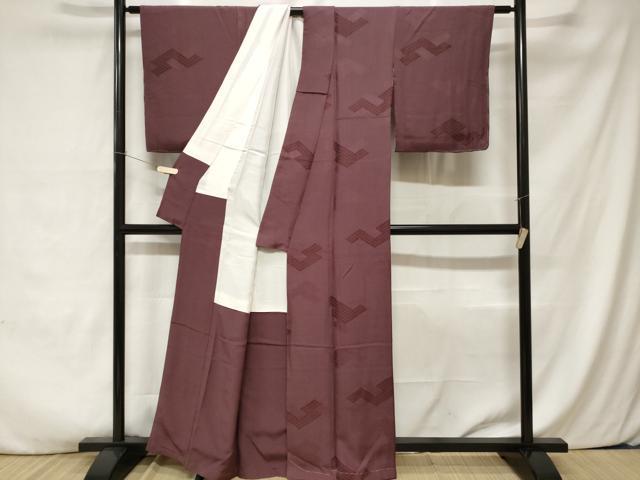 平和屋着物■上質な小紋 花尽くし文 正絹 逸品 CABA7525ev