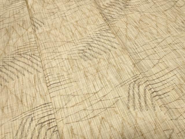 平和屋着物■上質な紬　抽象文様　正絹　逸品　CABA7542ev