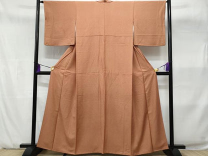 平和屋着物■江戸小紋　草花文　正絹　逸品　CABA7908fb