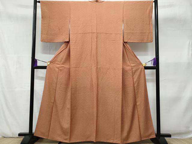 平和屋着物■江戸小紋　草花文　正絹　逸品　CABA7908fb