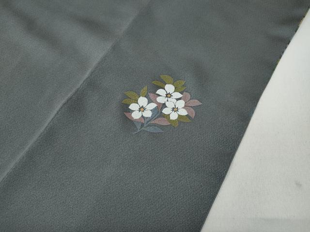 平和屋着物●訪問着 エ霞花文 金彩 正絹 逸品 CABA8009ut