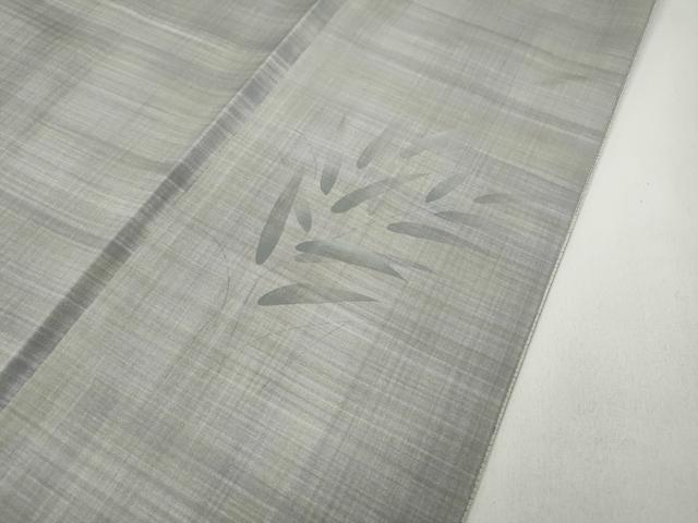 平和屋着物○染色家 岸上純平 訪問着 本場大島紬 手描き 詩歌草木文