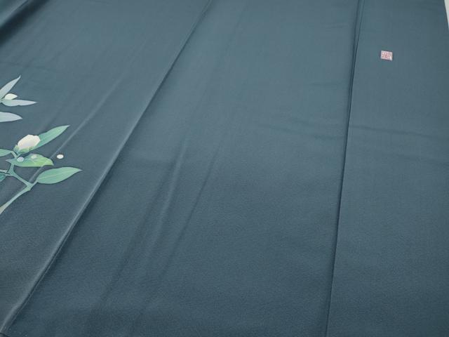 平和屋着物○本加賀友禅作家 毎田健治 訪問着 枝花文