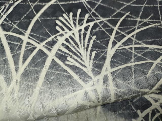 平和屋着物○訪問着 すすき 暈し染め 正絹 逸品 CABA8061ut