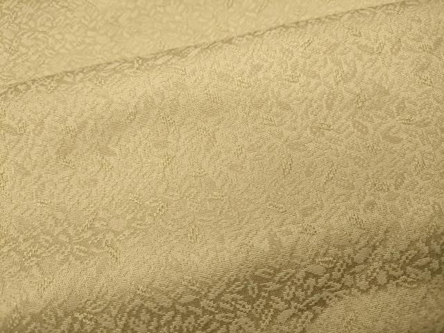 平和屋着物●上質な色無地　舞葉地紋　浅黄色　正絹　逸品　CABA8064ut