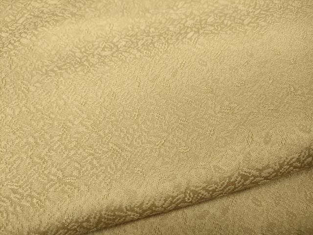 平和屋着物●上質な色無地　舞葉地紋　浅黄色　正絹　逸品　CABA8064ut