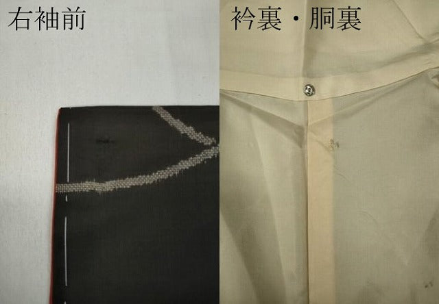 平和屋着物●本場大島紬　9マルキ　地空き　唐獅子鞠花文　総絣　正絹　逸品　未使用　CABA8076ut