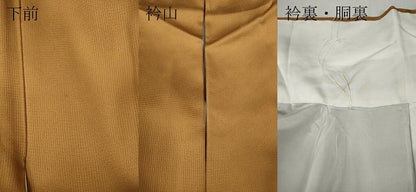 平和屋着物●訪問着　竹屋町刺繍　飛鳥草花文　暈し染め　金彩　正絹　逸品　CABA8111ut