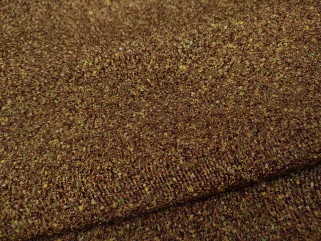 平和屋着物●上質な小紋 霞文 たたき染め 正絹 逸品 CABA8113ut