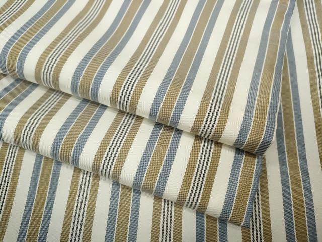 平和屋着物●上質な紬　縞　正絹　逸品　CABA8133ut