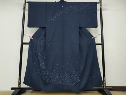 平和屋着物●訪問着 舞花文 正絹 逸品 CABA8202ut